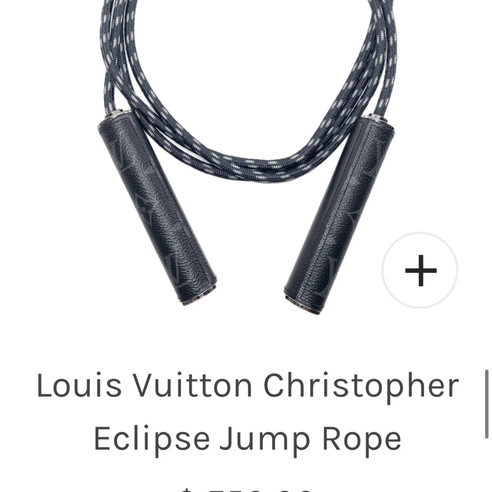 Louis Vuitton Black Jump Rope - Picture 2 of 2